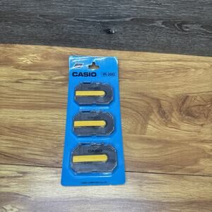 Casio IR-20G INK Ribbon New Sealed Rare Pack Of 3 New Sealed
